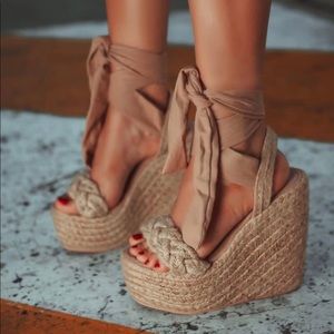 Brand new espadrilles sandals.